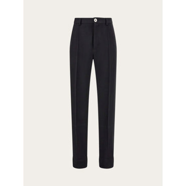 Wool Trouser - Men - Black