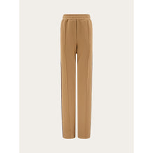 Wide Leg Tracksuit Trouser - Ladies - Beige