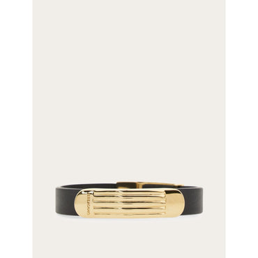 Bracelet With Signature - Men - Black
