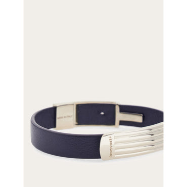 Bracelet With Logo - Men - Blue