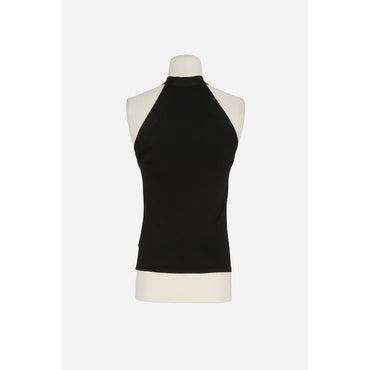 Top Emmanchure Americaine Croi - Noir