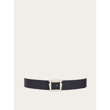 Reversible And Adjustable Belt - Men - Midnight Blue/Black