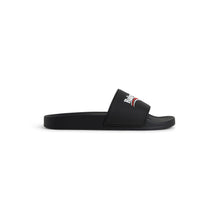 Pool Rubber Political Logo - Black/White/Red - Women