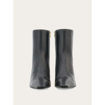 Cage Heel Ankle Boot - Nappa - Black