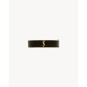 YSL BRACCIALE L_COCCO PRINT KI - MARRON NOYER