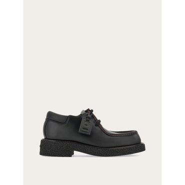 Lace Up Derby - Men - Black