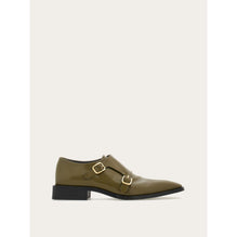Double Monkstrap - Men - Black/Olive Green