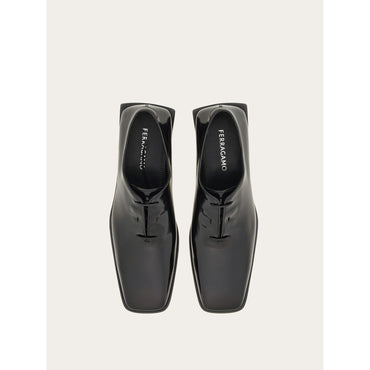 Oxford With Covered Lacing - Men - Black