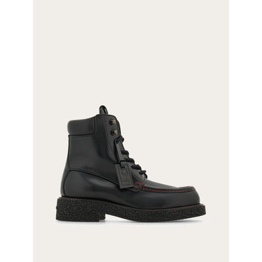 Combat Boot - Calfskin - Black
