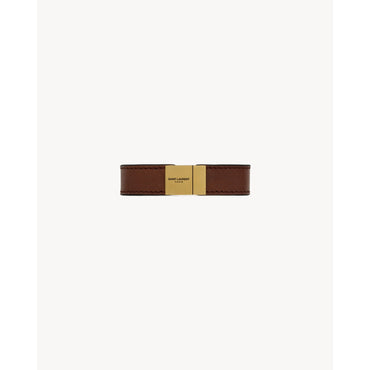 YSL BRACCIALE W_VEGETAL ICARO - DK BR CHOCO/BR CHOCO
