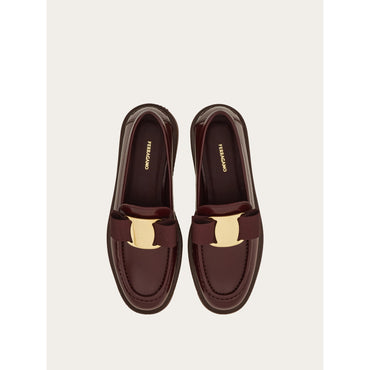Chunky Vara Bow Loafer - Ladies - Oxblood