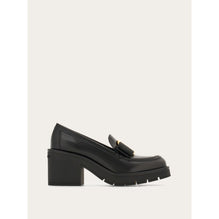 Chunky Heel Vara Bow Loafer - Ladies - Black