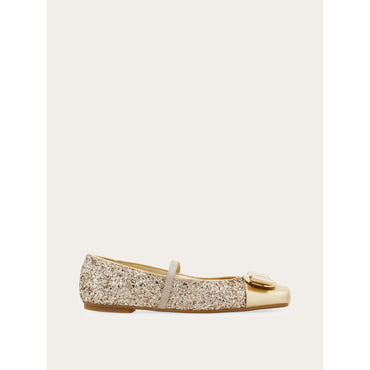 New Vara Plate Ballet Flat - Ladies - Gold