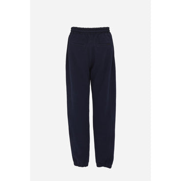 Jogging Ceinture Satin Molleto - Marine
