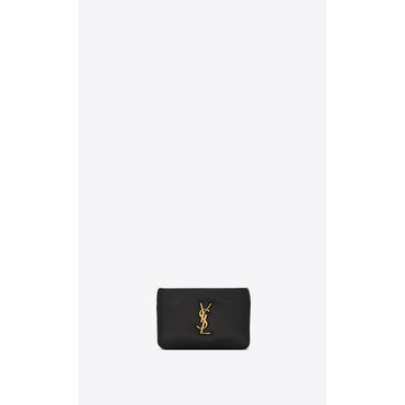 Zipped Credit Card Case - Nero