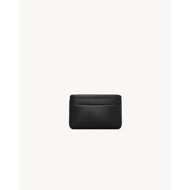Zipped Credit Card Case - Nero