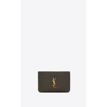 Zipped Credit Card Case - Light Musk