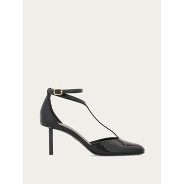 T-Strap Pump - Ladies - Black