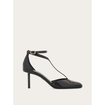 T-Strap Pump - Ladies - Black