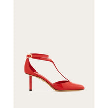 T-Strap Pump - Ladies - Flame Red