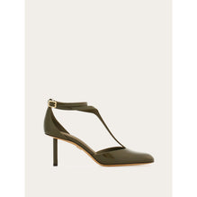 T-Strap Pump - Ladies - Olive Green