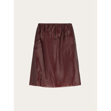 Silk Blend Organza Skirt - Ladies - Oxblood