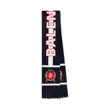 Paris Soccer Scarf - Black/White
