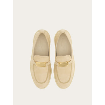 New Vara Buckle Slip On - Ladies - Desert/Mascarpone