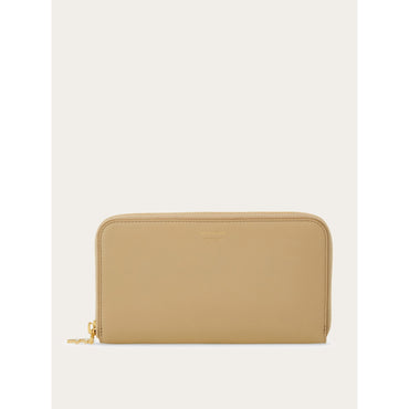 Continental Wallet - Ladies - Stone/Bourgogne