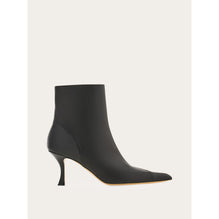 Ankle Boot With Contrasting Inlays - Ladies - Black