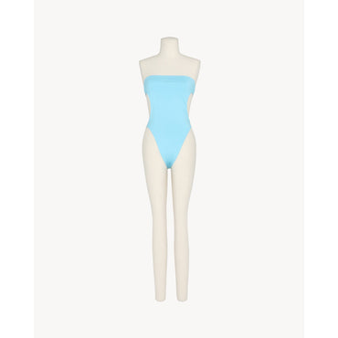 MAILLOT DE BAIN UNE PIECE BUST - BLEU TOPAZE