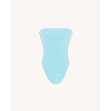 Maillot De Bain Une Piece Bust - Bleu Topaze