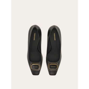 New Vara Plate Pump - Ladies - Black