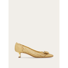 Kitten Heel Pump With New Vara Plate - Ladies - Gold