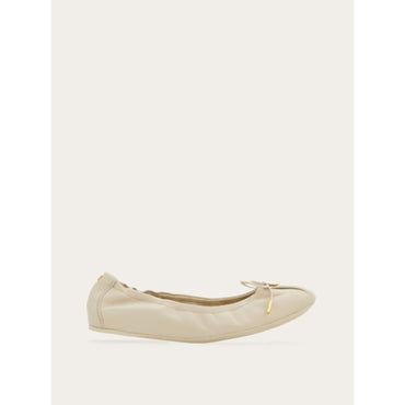Elasticated Ballet Flat - Ladies - Mascarpone
