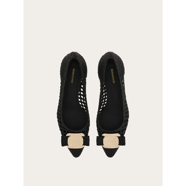 Kitten Heel Pump With New Vara Buckle - Ladies - Black