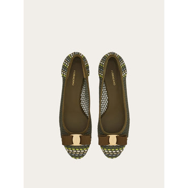 Vara Bow Pump Shoe - Ladies - Olive Green