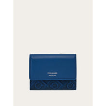 Trifold Wallet - Ladies - Teal Blue/Denim