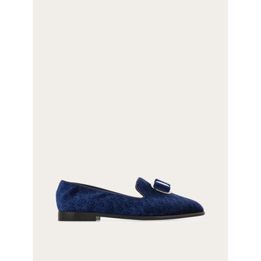 New Vara Plate Loafer - Ladies - Navy Blue
