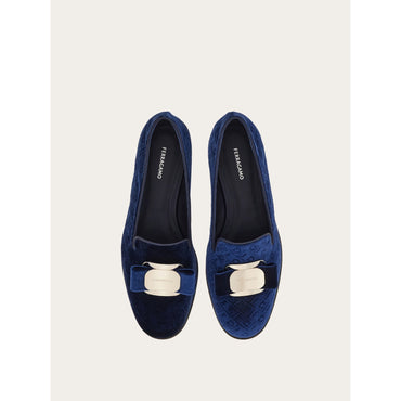 New Vara Plate Loafer - Ladies - Navy Blue