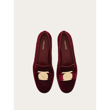New Vara Plate Loafer - Ladies - Burgundy