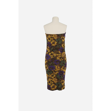 Robe Tulle Oeillet - Noir Multicolor