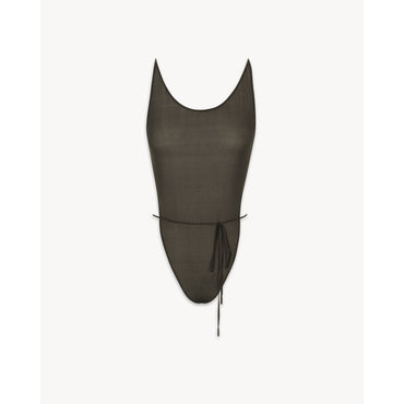 BODY SUPER ECHANCRE GEORGETTE - MARRON