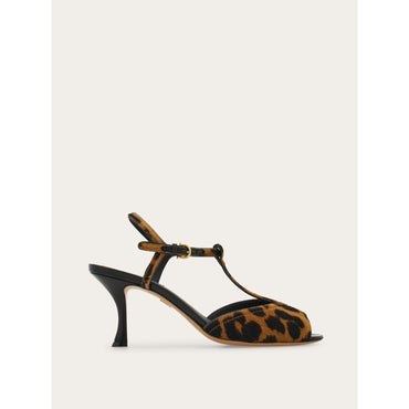 T-Strap Sandal - Ladies - Multicolor