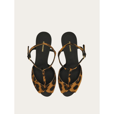 T-Strap Sandal - Ladies - Multicolor
