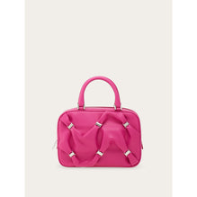 Handbag With Vara Bows - Ladies - Cerise Pink