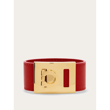 Gancini Bracelet - Size 15 - Ladies - Red