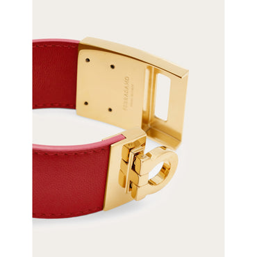 Gancini Bracelet - Size 15 - Ladies - Red