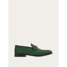 Loafer With Gancini Ornament - Ladies - Forest Green