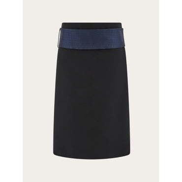 Belted Skirt - Ladies - Black